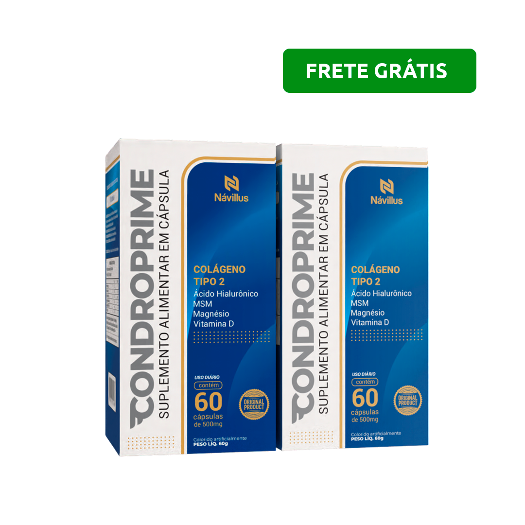 Condroprime – Suporte Completo para Saúde Articular | 60 Cáps – Návillus