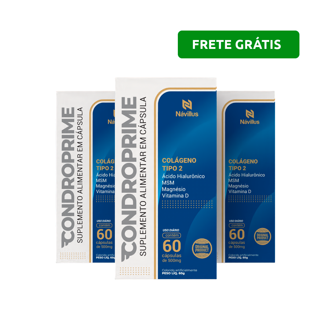 Condroprime – Suporte Completo para Saúde Articular | 60 Cáps – Návillus