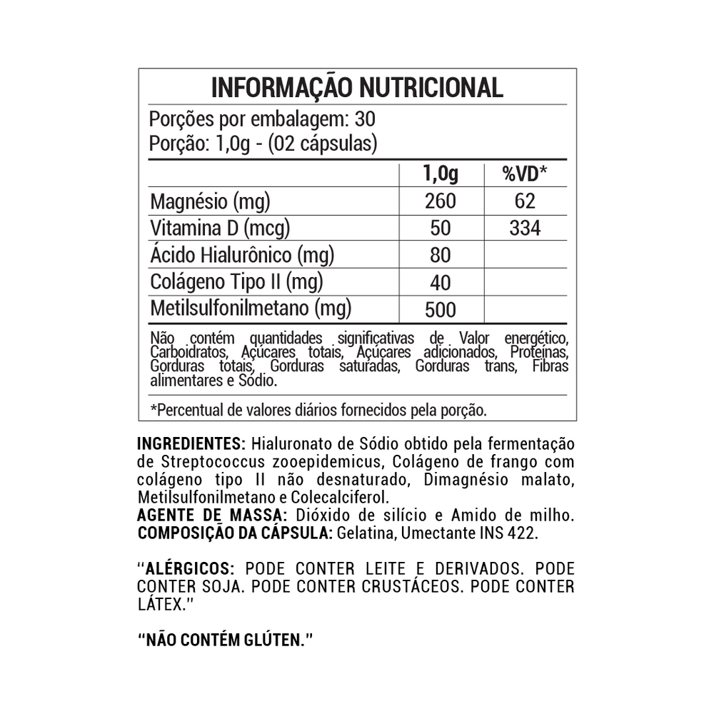 TABELA NUTRICIONAL