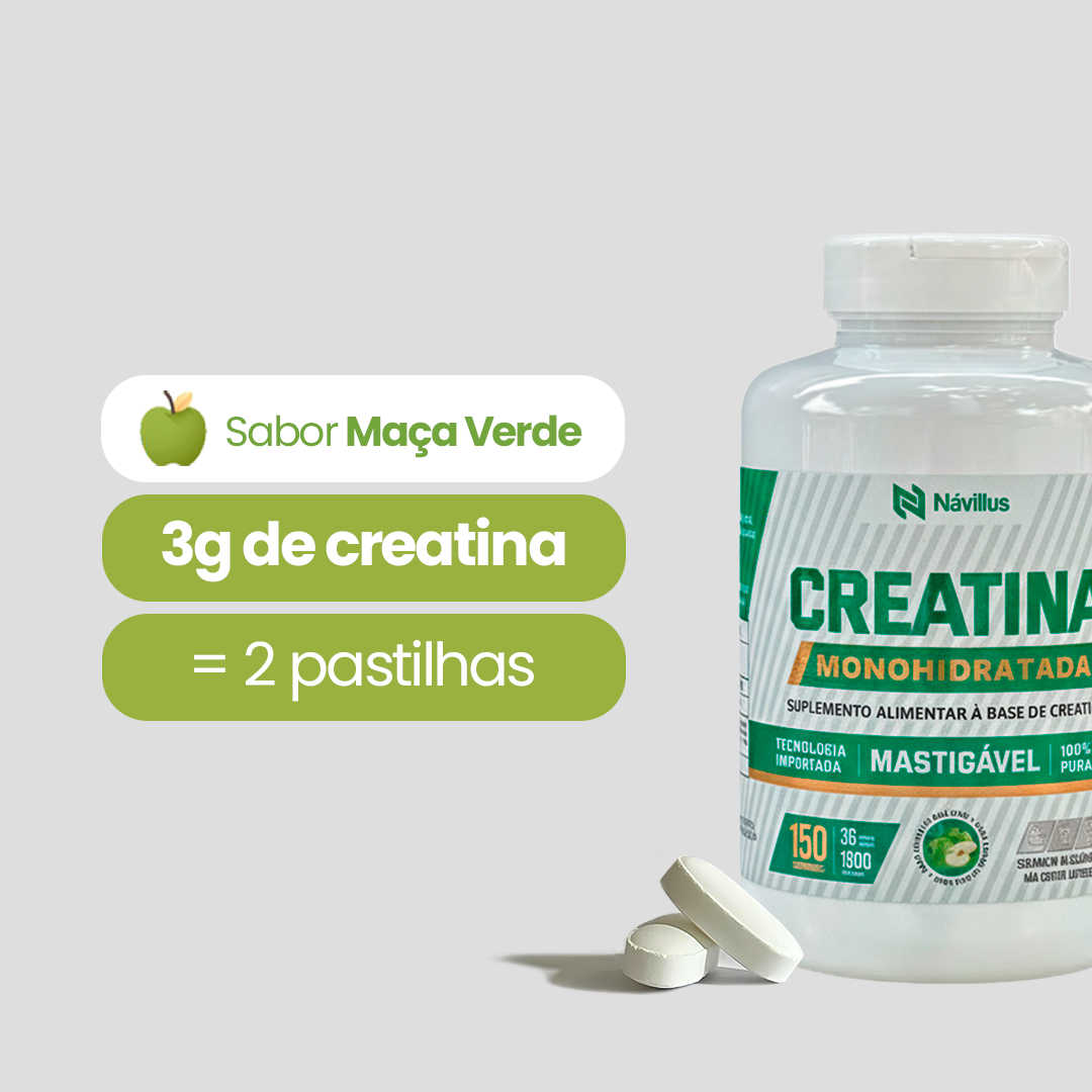 Creatina Monohidratada Mastigável Návillus