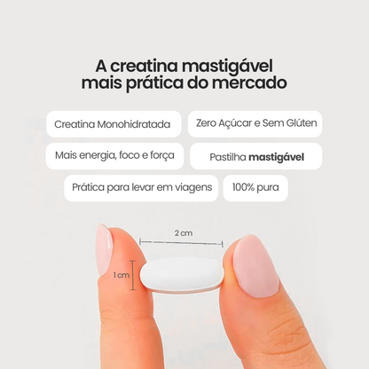 Creatina Monohidratada Mastigável Návillus