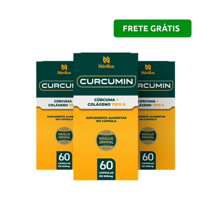 Curcumin – Alívio das Dores Articulares | 60 Cáps – Návillus
