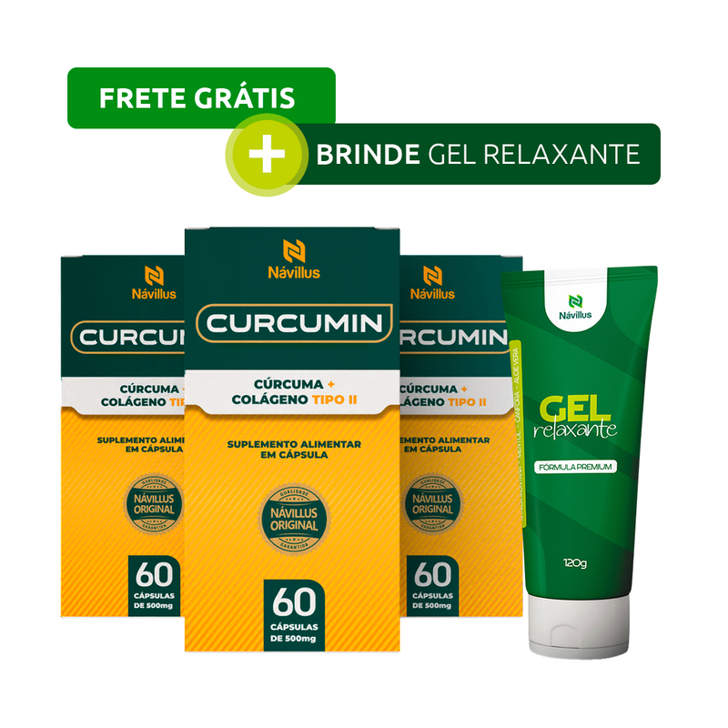 Curcumin – Alívio das Dores Articulares | 60 Cáps – Návillus