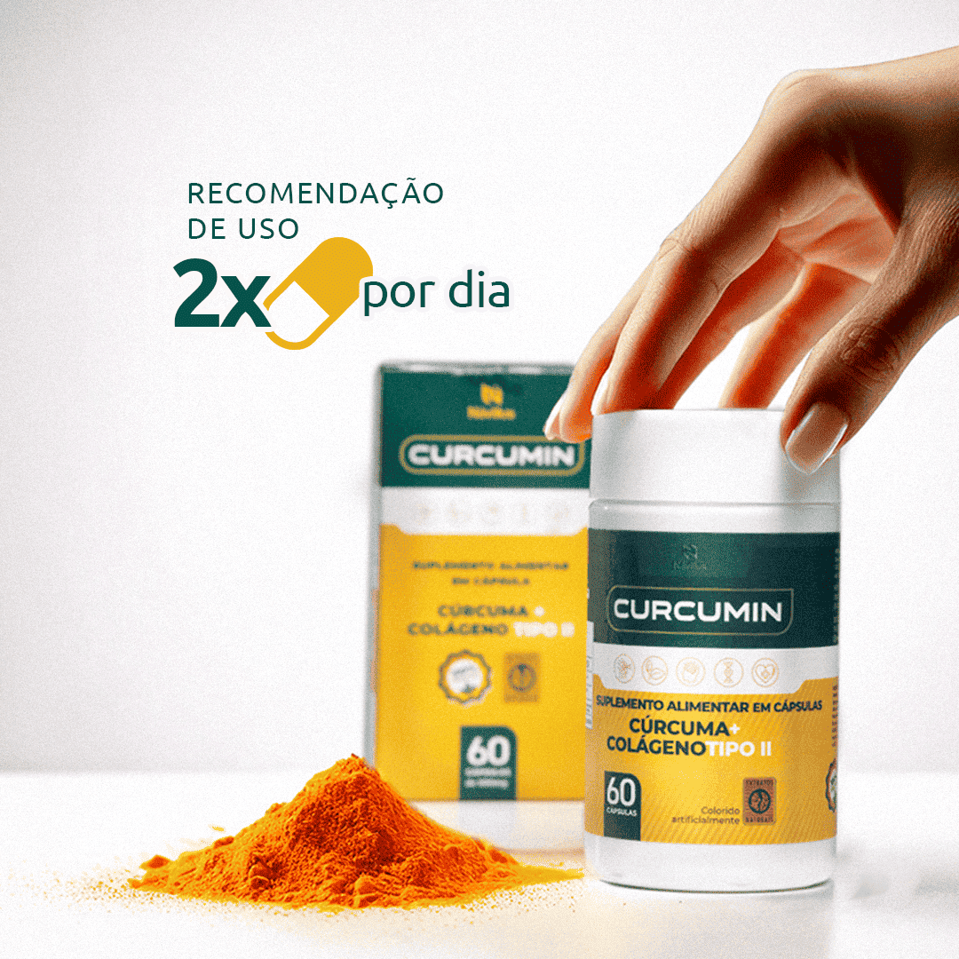 Curcumin – Alívio das Dores Articulares | 60 Cáps – Návillus