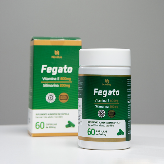 Fegato – Proteção para o Fígado e Combate aos Radicais Livres | 60 Cáps – Návillus