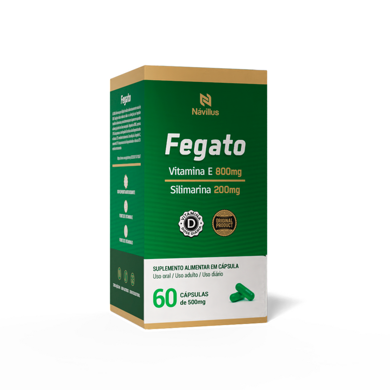 Fegato – Proteção para o Fígado e Combate aos Radicais Livres | 60 Cáps – Návillus