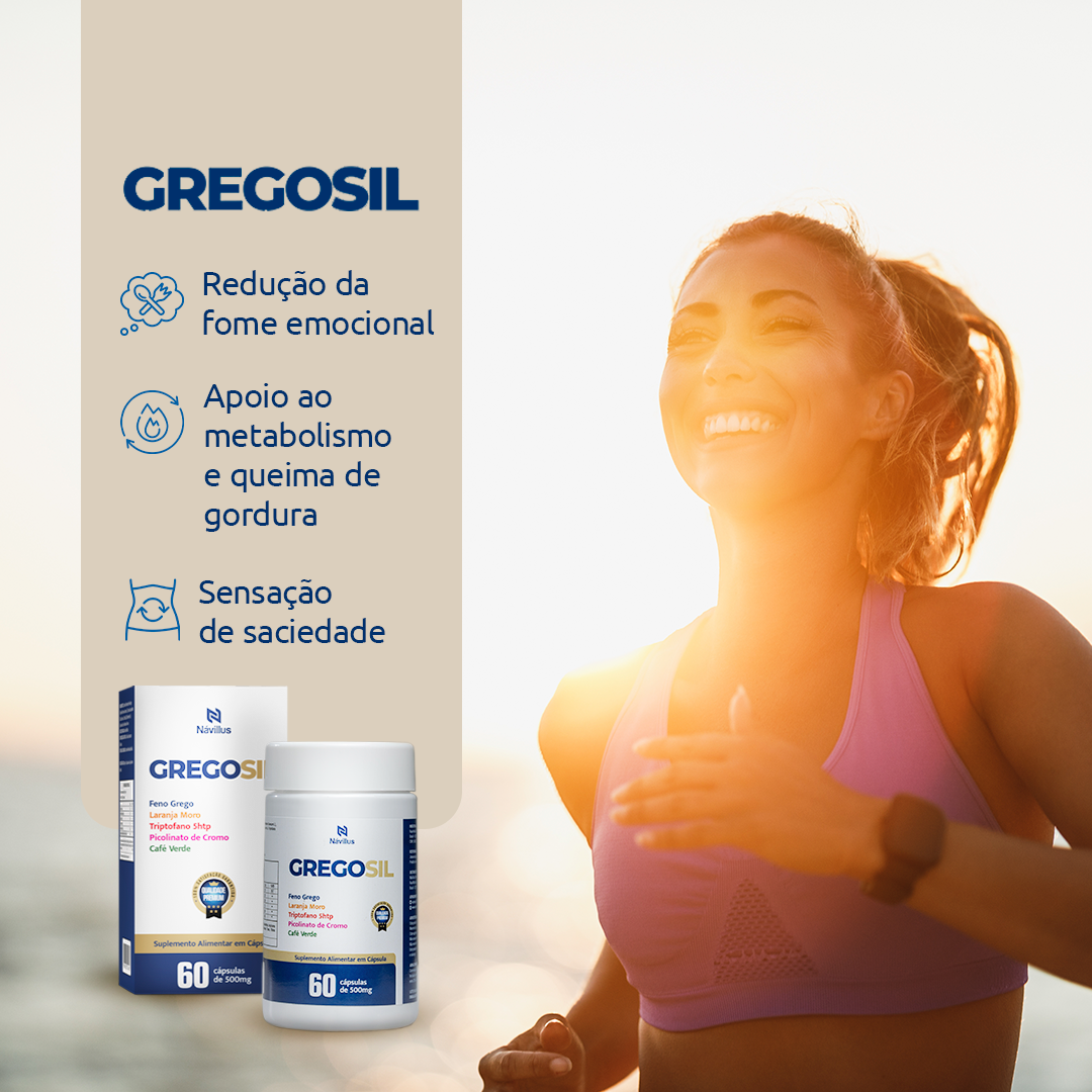 Gregosil – Fórmula Natural para Energia e Metabolismo | 60 Cáps – Návillus