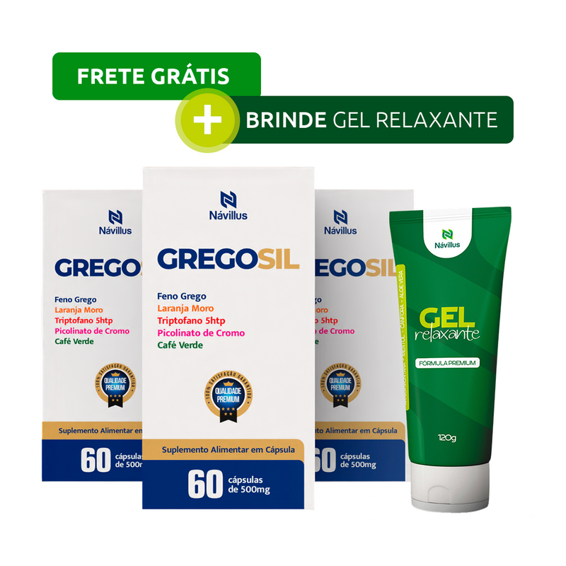 Gregosil – Fórmula Natural para Energia e Metabolismo | 60 Cáps – Návillus