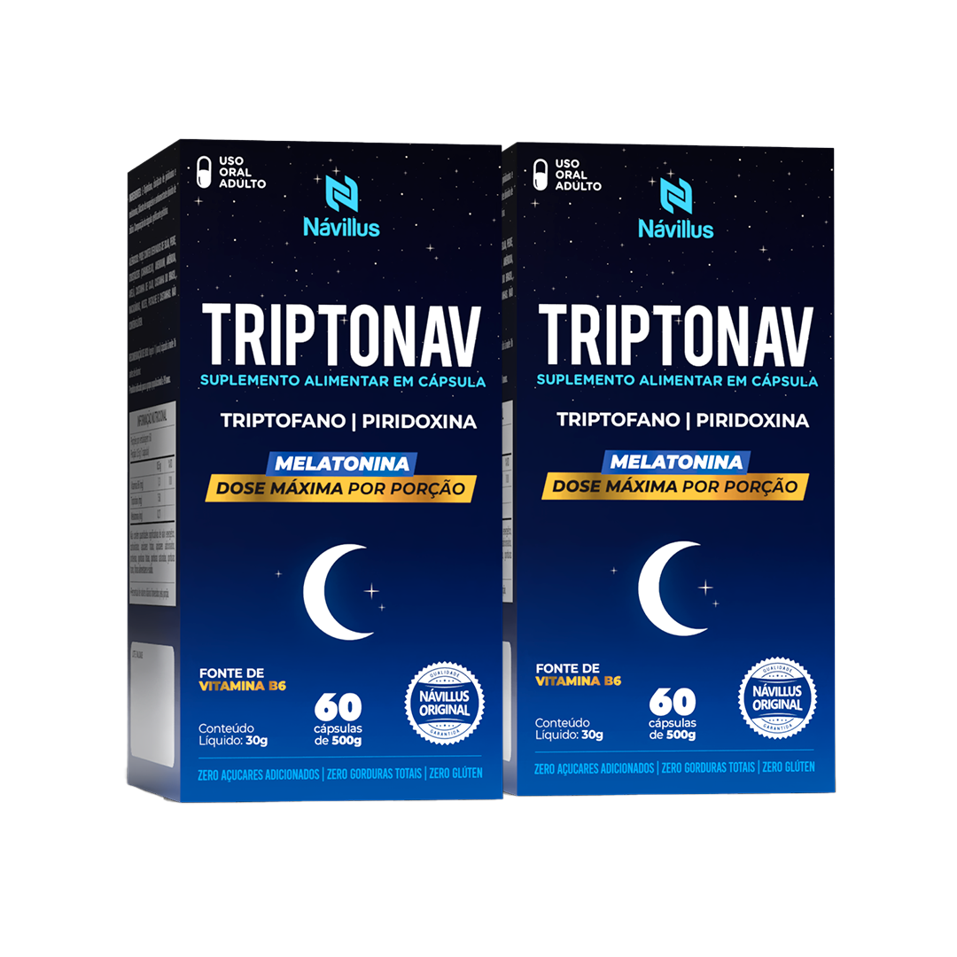 Triptonav – Sono contínuo e de qualidade | 60 Cáps – Návillus