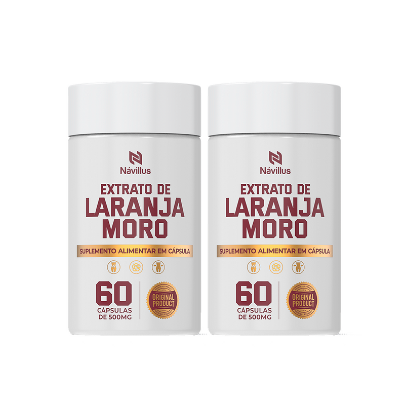 Extrato de Laranja Moro – Queima de Gordura e Controle Glicêmico | 60 Cáps – Návillus