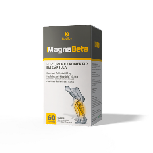 Magnabeta – Magnésio para Equilíbrio Muscular e Energia | 60 Cáps – Návillus