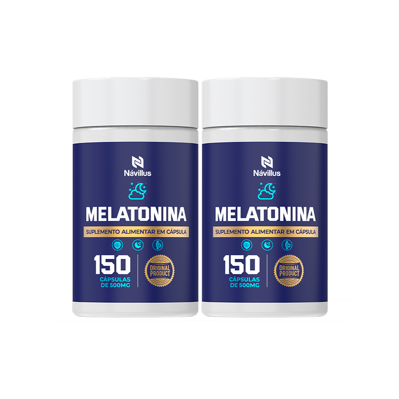 Melatonina – Noites Tranquilas e Sono Restaurador | 150 Cáps – Návillus