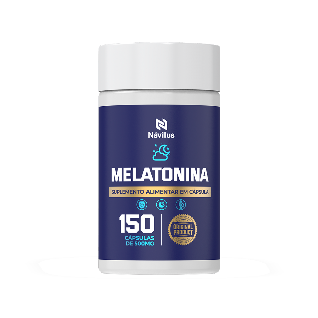 Melatonina – Noites Tranquilas e Sono Restaurador | 150 Cáps – Návillus