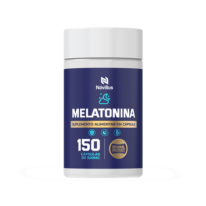 Melatonina – Noites Tranquilas e Sono Restaurador | 150 Cáps – Návillus