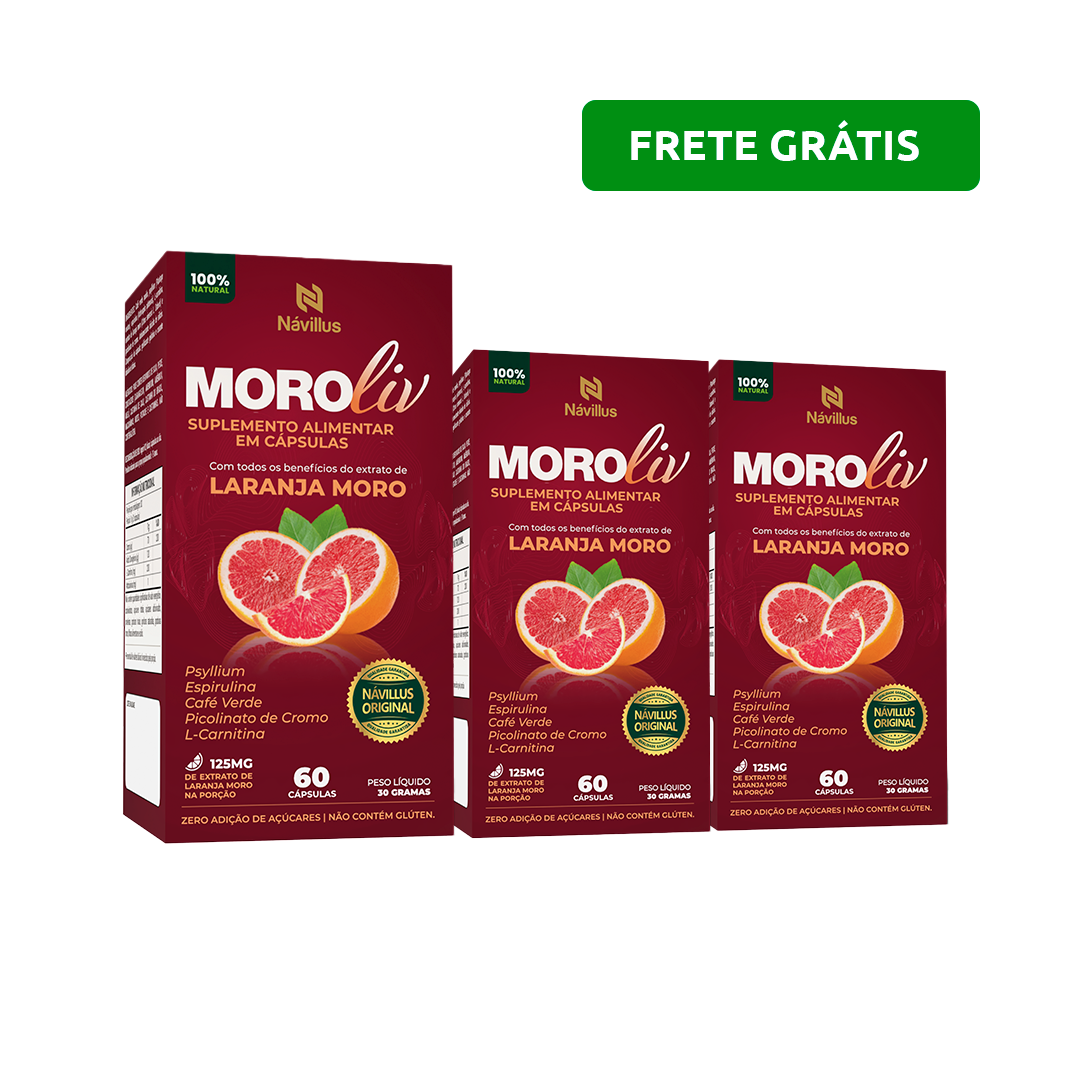 Moroliv – Metabolismo e Redução de Medidas | 60 Cáps – Návillus