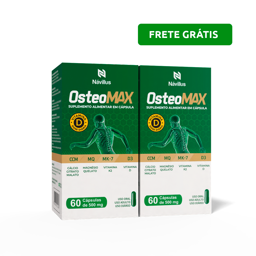 OsteoMax – Suporte Completo para Saúde Óssea | 60 Cáps – Návillus