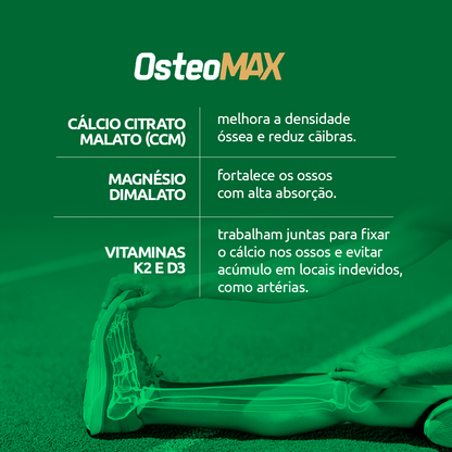 OsteoMax – Suporte Completo para Saúde Óssea | 60 Cáps – Návillus