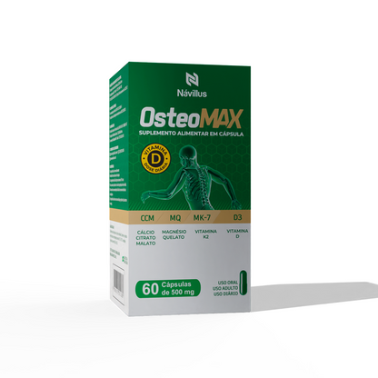 OsteoMax – Suporte Completo para Saúde Óssea | 60 Cáps – Návillus